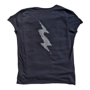 Zadig & Voltaire Story Fishnet Lightening Tee SzM